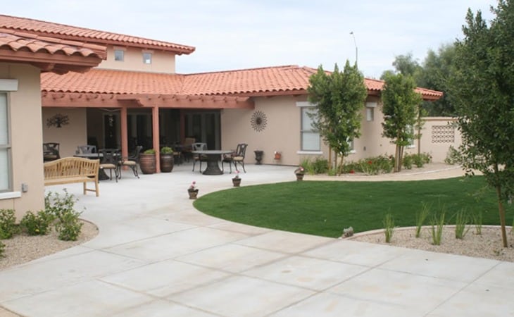 Barton House | Courtyard