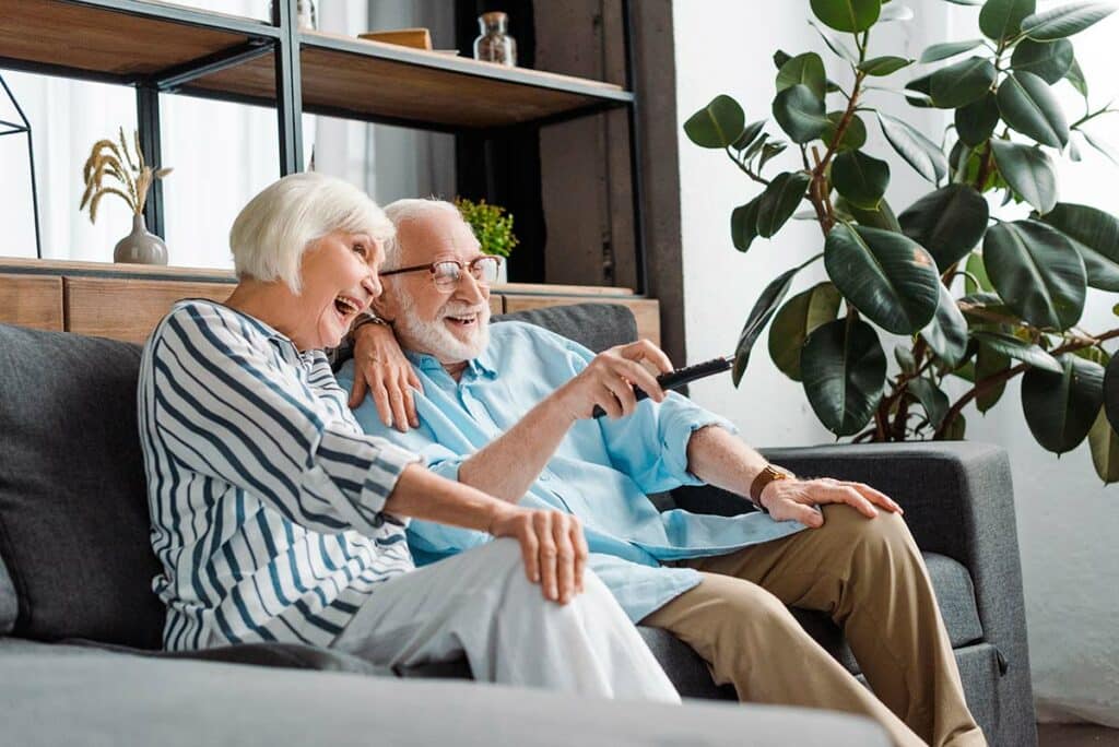 Novellus Cypresswood | Senior couple laughing